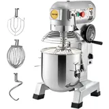 Vevor Küchenmaschine Scheffler 450 W Knetmaschine 11 L Küchenmaschine, Teigmaschine mit 3 Geschwindigkeiten, inklusive, Knethaken, Flachrührer, Drahtseil,