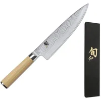 KAI Shun Classic Kochmesser 20 cm Braun/Weiß