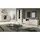 inn.furn Wohnwand Kaschmir Schwarz 290 cm mit Soft-Close Morena
