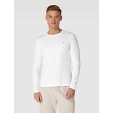 Tommy Hilfiger Flag Extra Slim Fit Long Sleeve T-Shirt white M