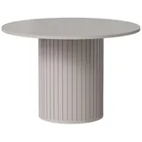 idohome Esstisch Ø 120 cm beige