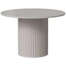 idohome Esstisch Ø 120 cm beige