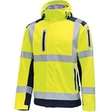 Vizwell Warnschutz-softshelljacke vw177t Gr. 3XL