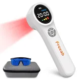 Frovab Rotlicht Therapiegerät Infrarotlicht Gerät Handgerät Kaltes Rotlichtlampe therapie Zur Schmerzlinderung zu Hause Rotlichttherapie 4x980nm+4x810nm+16x660nm für Muskeln,Schulter,Rücken,Knie
