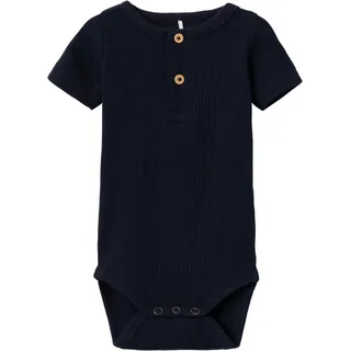 NAME IT Baby - Jungen Nbmkab Ss Body Noos, Dark Sapphire, 62