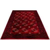 OBSESSION Teppich OBSESSION "My Ariana 881", rot, B:80cm H:9mm L:150cm, Polyester, Teppiche, Teppich, Kurzflor, Orient-Optik, Wohnzimmer, Schlafzimmer