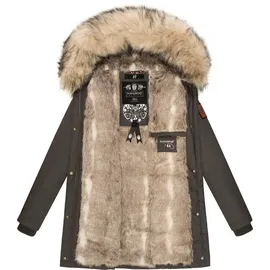 Navahoo Wintermantel Cristal beige / khaki XS