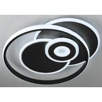 CASANOVA Deckenleuchte JUKA (BHT 54x6x45 cm - schwarz -