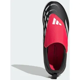 adidas Predator Club Velcro Fold-Over Tongue Turf Football Kids Core Black/FTWR White/Lucid red 30