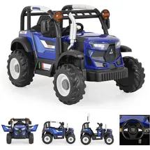 Moni Kinder-Elektro Traktor Harvest blau (12 V)