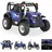 Moni Kinder-Elektro Traktor Harvest blau (12 V)