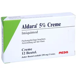 Aldara 5% Creme Sachets 12 St