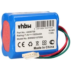 Staubsaugerakku für iRobot Braava 320 7,2V 1500mAh NiMH