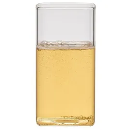 COFI Glas Quadratische Getränkebecher 0,35 l Transparent 8 St.