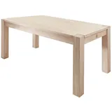 MASSIVMOEBEL24.DE NATURE WHITE 90 x 76 x 90 cm beige