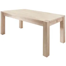 MASSIVMOEBEL24.DE NATURE WHITE 90 x 76 x 90 cm beige