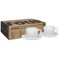 Könitz Cappuccinotasse 0,2 l Weiß 2 St.