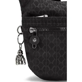 Kipling ARTO S Kleine Umhängetasche, Signature Emb (Schwarz)