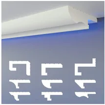 heximo LED-Schattenfugenprofil Stuckleisten 30,6 m