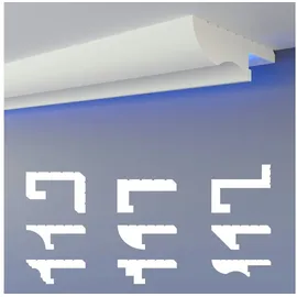 heximo LED-Schattenfugenprofil Stuckleisten 30,6 m