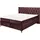 Roller Boxspringbett 180 x 200 cm H2 Aubergine