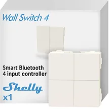 Shelly Wandtaster BLU Wall Switch 4
