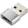 Renkforce USB-A auf USB-C Adapter Grau