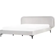 Beliani Suzette 180 x 200 cm Hellgrau