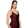 Vera Mont Abendkleid mit Seitenschlitzen Dunkelrot 42