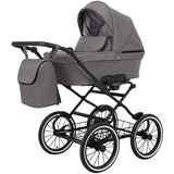 KUNERT Kinderwagen ROMANTIC retro Sportwagen Babywagen Babyschale Komplettset Kinder Wagen Set 1 in 1