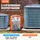 Vevor Kältemittelabsauggerät Kältemittel Absaugstation, 3/4 Ps Kältemittel Absauggerät Refrigerant Recovery Machine 220-240 V, 4,85 lbs/min