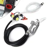 Dieselpumpe 50L/Min 12V Heizölpumpe Selbstansaugend Zapfpistole Mit Z hlwerk Pump 2m Einlassschlauch 4m Ablaufschlauch Absaugpumpe für Diesel Kerosin Transformatoröl