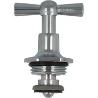 tecuro Absperrventil 3/4 Zoll DN 20 verchromt