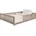 Kids Collective Jugendbett Bodenbett 140 x 200 cm Kiefer massiv braun Milchschokolade