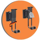 PureMounts Lautsprecher-Halterung, Wandhalterung für Sonos One, One SL, & Play:1, schwarz