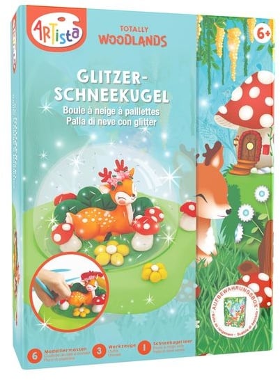 Preisvergleich Produktbild Artista - Glitzer-Schneekugel Reh