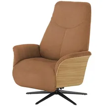 skagen studio Relaxsessel Mikkel 81 x 106 x 82 cm Braun mit Relax-Funktion