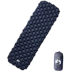 Aufblasbare Isomatte Grau 190x58x6 cm