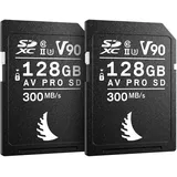 Angelbird MatchPack Canon SD V90 128 GB 2 Pack (128 GB, SDXC, U3, UHS-II), Speicherkarte