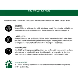 Dehner Sunshine 120 x 91 x 59 cm Braun