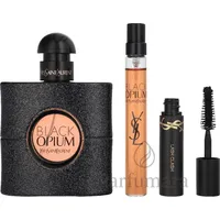 Yves Saint Laurent Black Opium Geschenkset Eau de Parfum 50ml/Eau de Parfum 10ml/Lash Clash Volume Mascara 2ml 62 ml