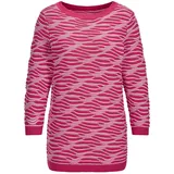 GOLDNER Rundhalspullover pink 42
