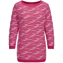 GOLDNER Rundhalspullover pink 42
