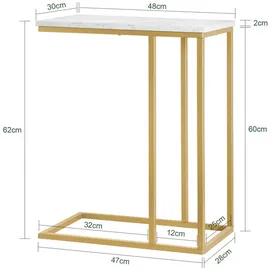 SoBuy Beistelltisch Nachttisch Sofatisch Betttisch Pflegetisch FBT87-G