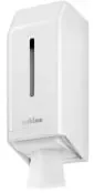 Satino Einzelblatt Toilettenpapierspender, weiß, BT1-kompatibel 333150 , Maße ( B x H x T): 14,9 x 35,7 x 16,25 cm