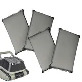 DzpKrka Poolroboter Filter Pad 4 Stücke Poolroboter Feinfilter 25x16x4cm Roboter Poolreiniger Filter Pool Staubsaugerfilter Für Die Haushaltswartung Zur Schmutz Und Staubentfernung