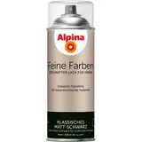 Alpina Feine Farben Sprühlack 400 ml klassisches matt schwarz