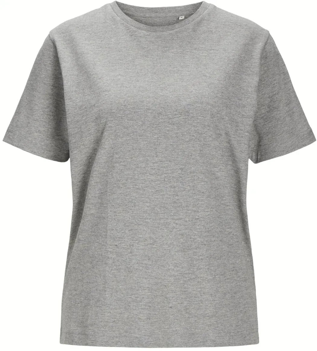 JACK & JONES - BLANKS - Damen Classic T-Shirt - Light Grey Melange / S