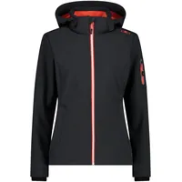 CMP Woman Jacket Zip Hood antracite-papavero (03UP) 48