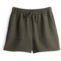 Opus Damen Shorts | Strukturierte Shorts MELANE Wide aus